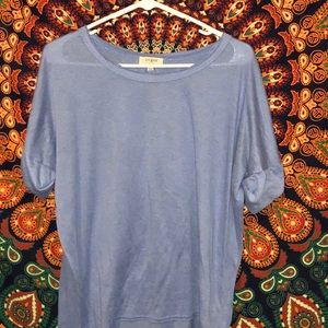 Medium Soft Blue Umgee Tee